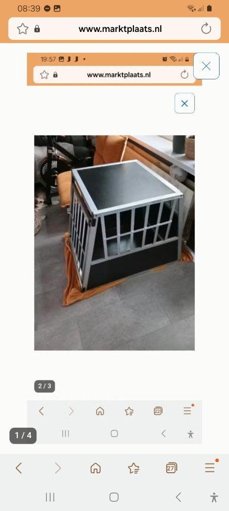 Bench, Dieren en Toebehoren, Hondenbenches, Ophalen, Zo goed als nieuw