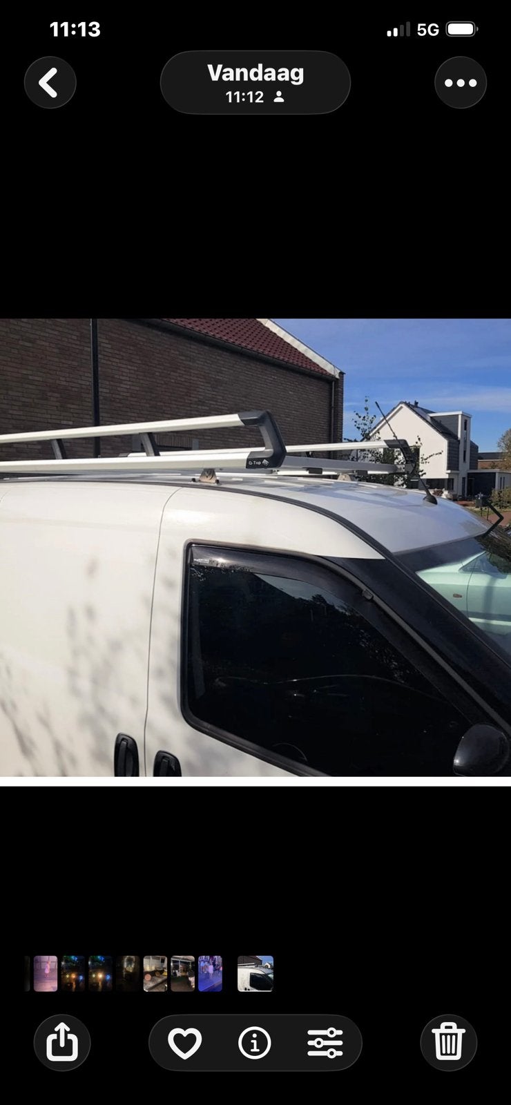 Imperiaal voor Volkswagen Caddy vanaf bouwjaar 2005, Ophalen, Zo goed als nieuw