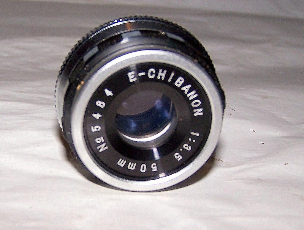 Vergrotingslens E-Chibanon 1: 3.5-5 50mm Zeldzaam/nieuwstaat, Ophalen of Verzenden, Zo goed als nieuw, Doka-onderdelen