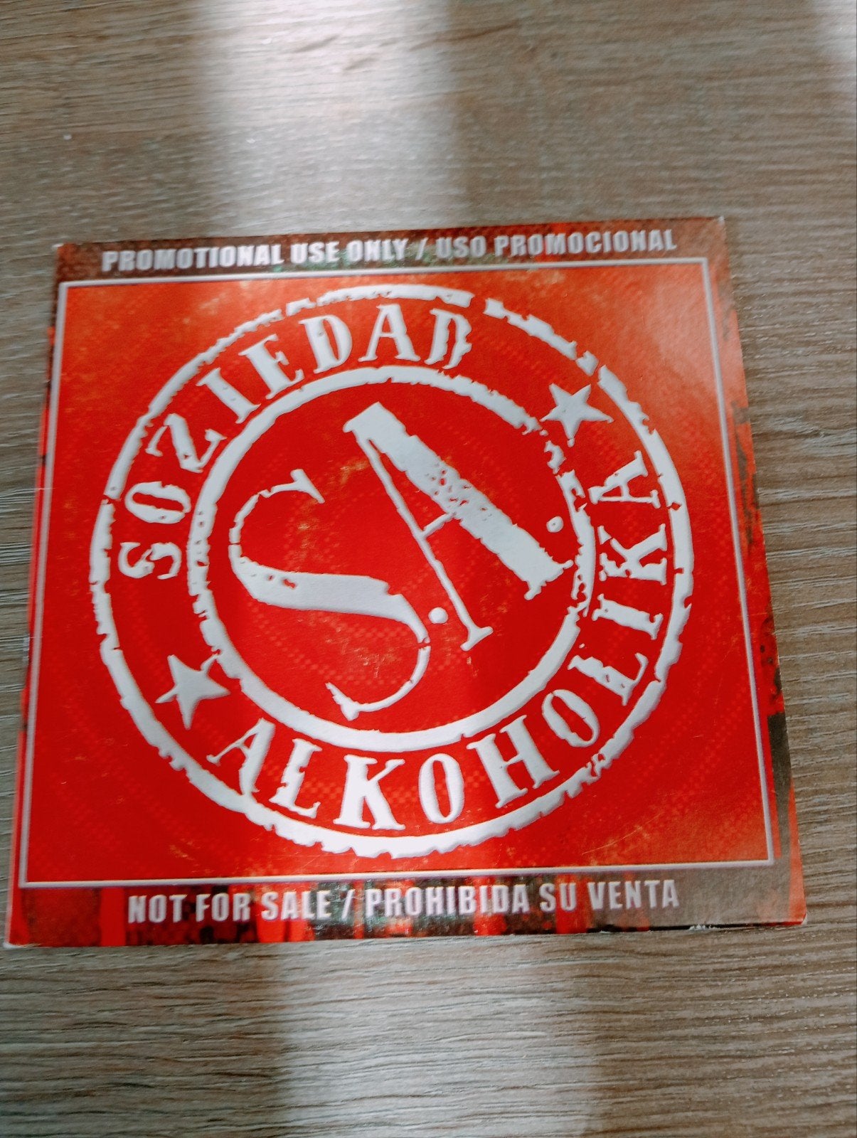 Soziedad Alkoholika - Tiempos Oscuros (Promo CD), Gebruikt, Hardcore, Ophalen of Verzenden, Promo