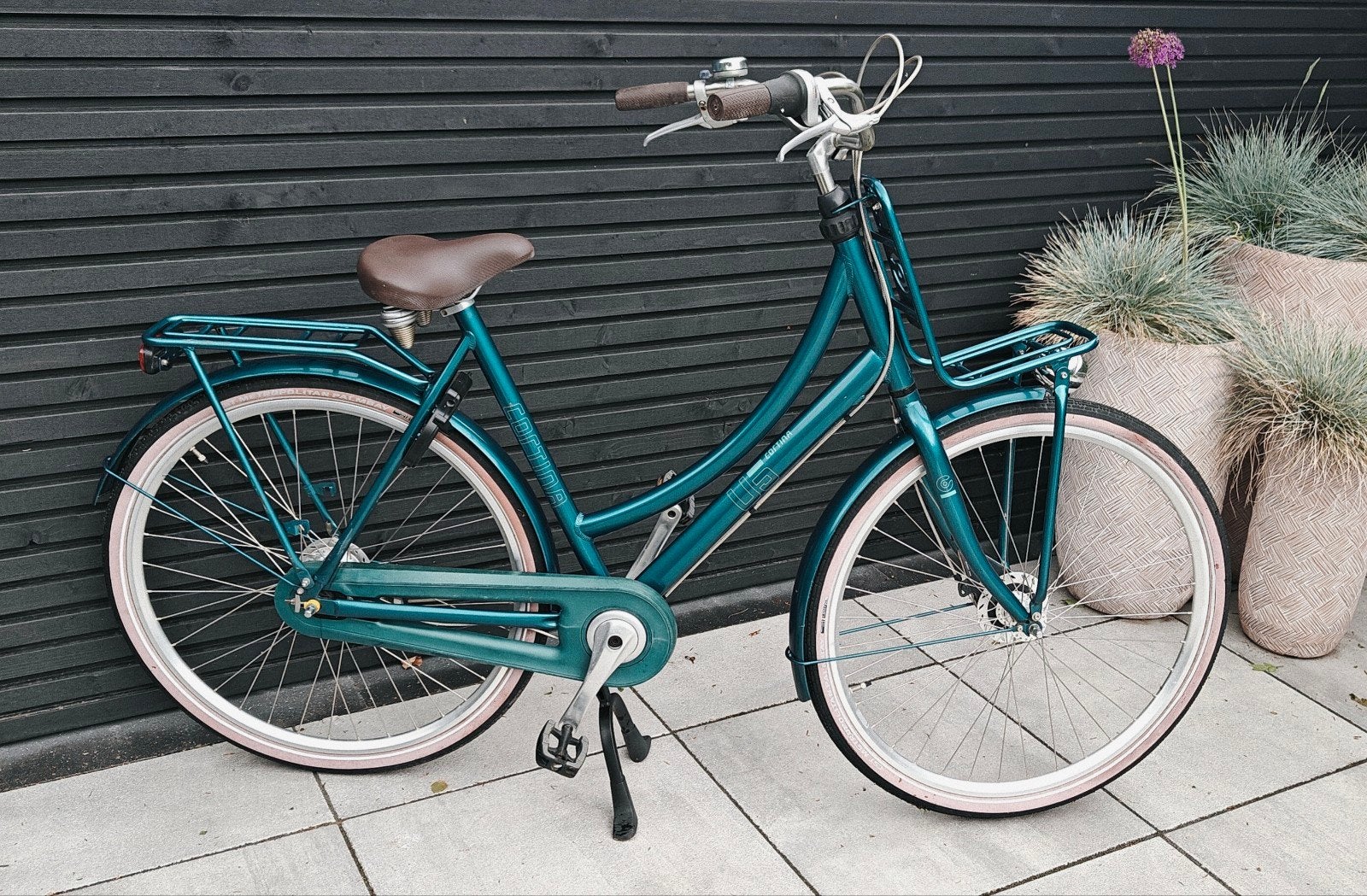 Cortina U4 schoolfiets - 7 versnellingen, framemaat 57cm, Gebruikt, Versnellingen, 56 cm of meer, Trommelrem