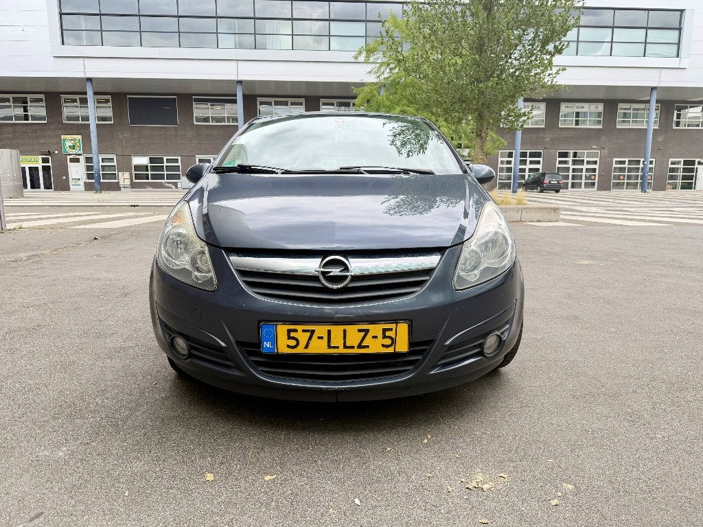 Opel Corsa 1.4 16V 3D 2010 Blauw, Voorwielaandrijving, Euro 5, Stof, 40 €/maand
