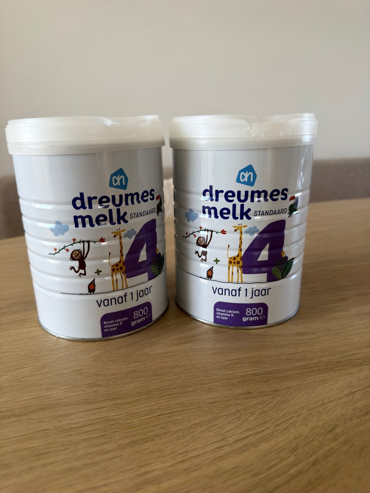 2x AH Dreumesmelk Standaard 4 (vanaf 1 jaar), Ophalen of Verzenden, Nieuw, Babyvoedingmaker, Overige merken