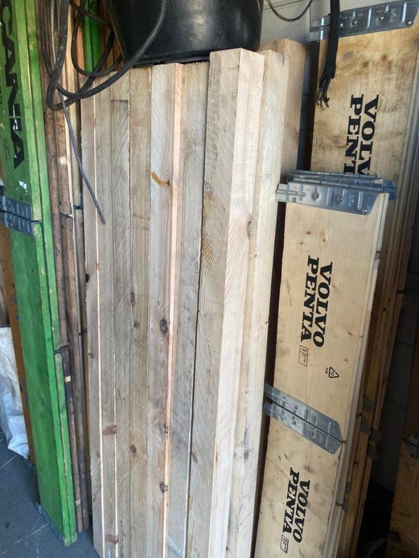 houte balken, Ophalen, Zo goed als nieuw, 250 cm of meer, Balken