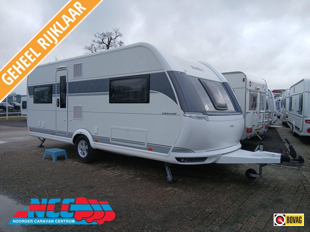 Hobby Excellent 560 CFE, Caravans en Kamperen, Hobby, Overige typen, 5 tot 6 meter, 1250 - 1500 kg