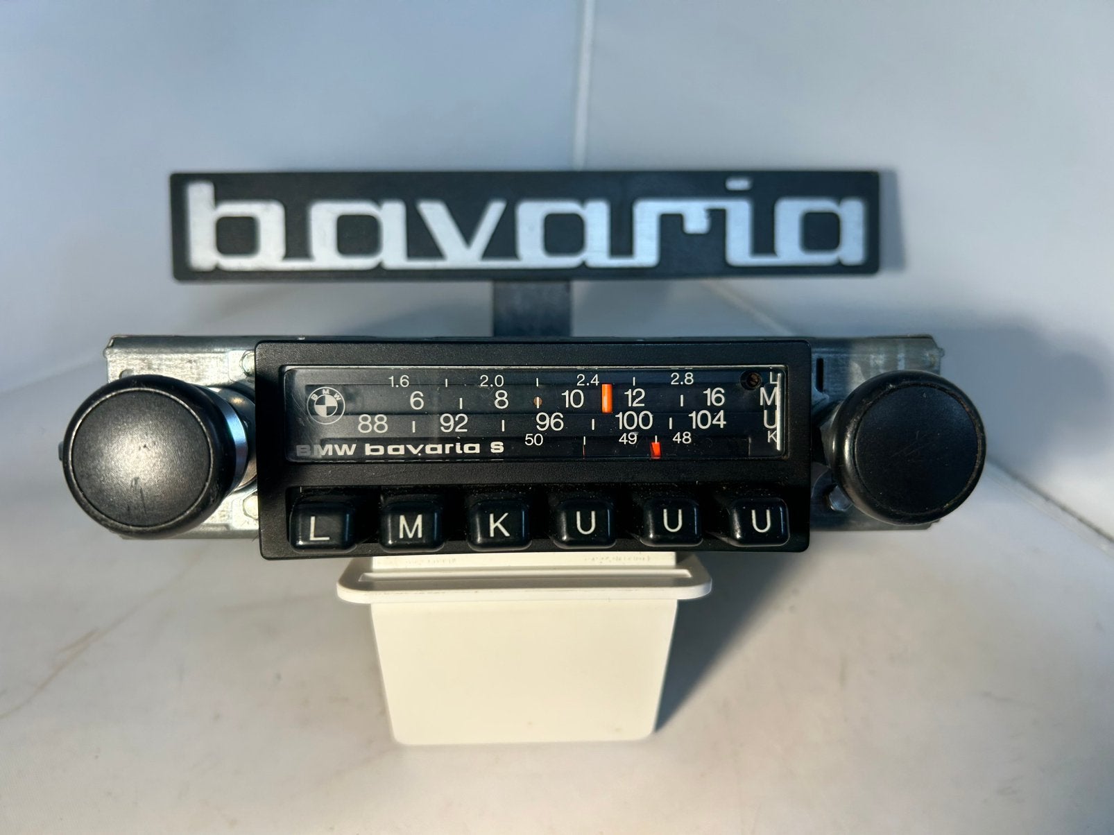 BMW Bavaria S autoradio E10, E12, E21. Oldtimer.  1977, Ophalen of Verzenden, Gebruikt
