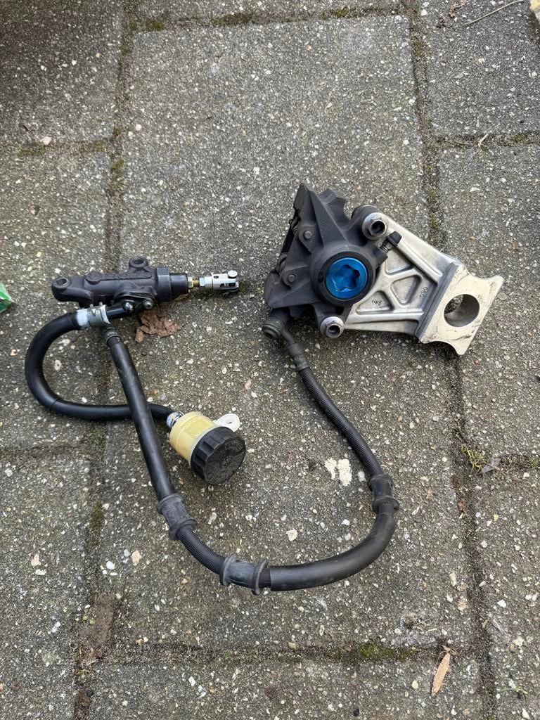 Motorfiets remklauw en rempomp, Ophalen of Verzenden, Gebruikt