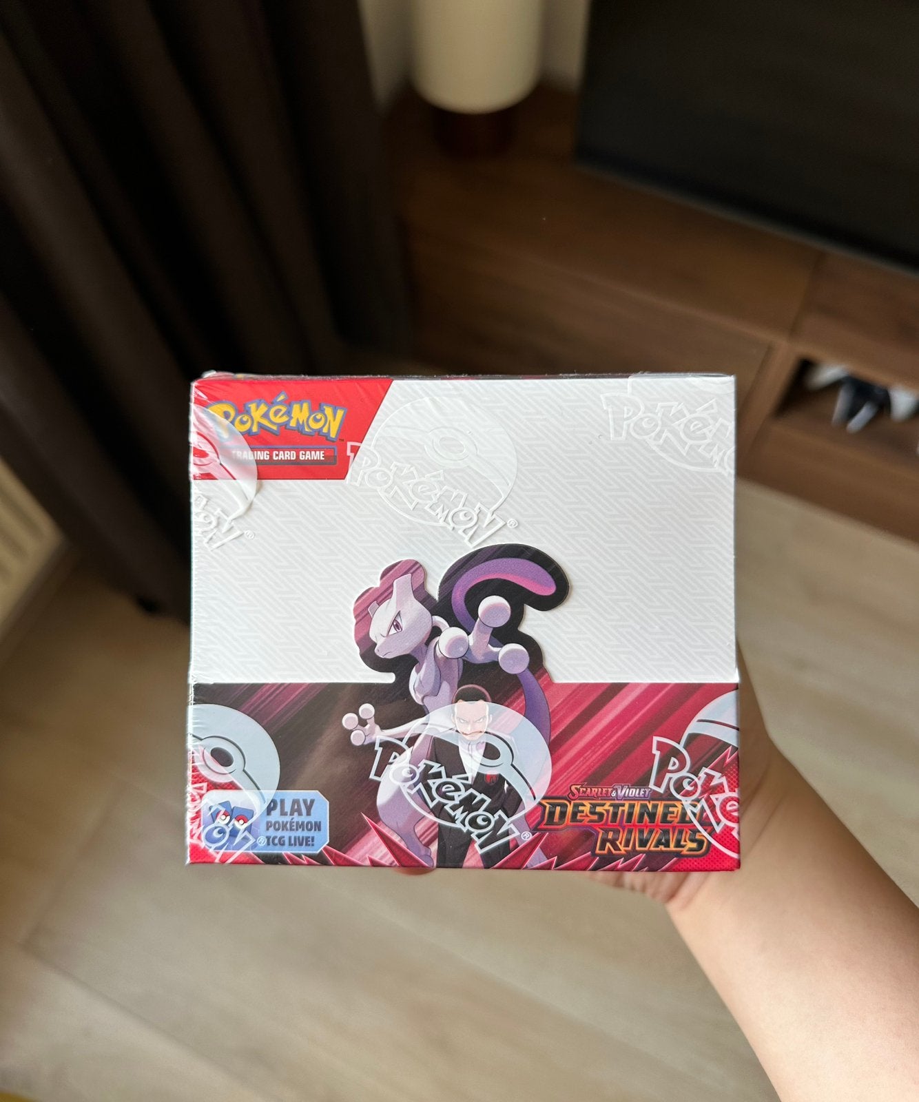 Pokemon Destined Rivals Booster Box, Ophalen of Verzenden, Zo goed als nieuw, Boosterbox