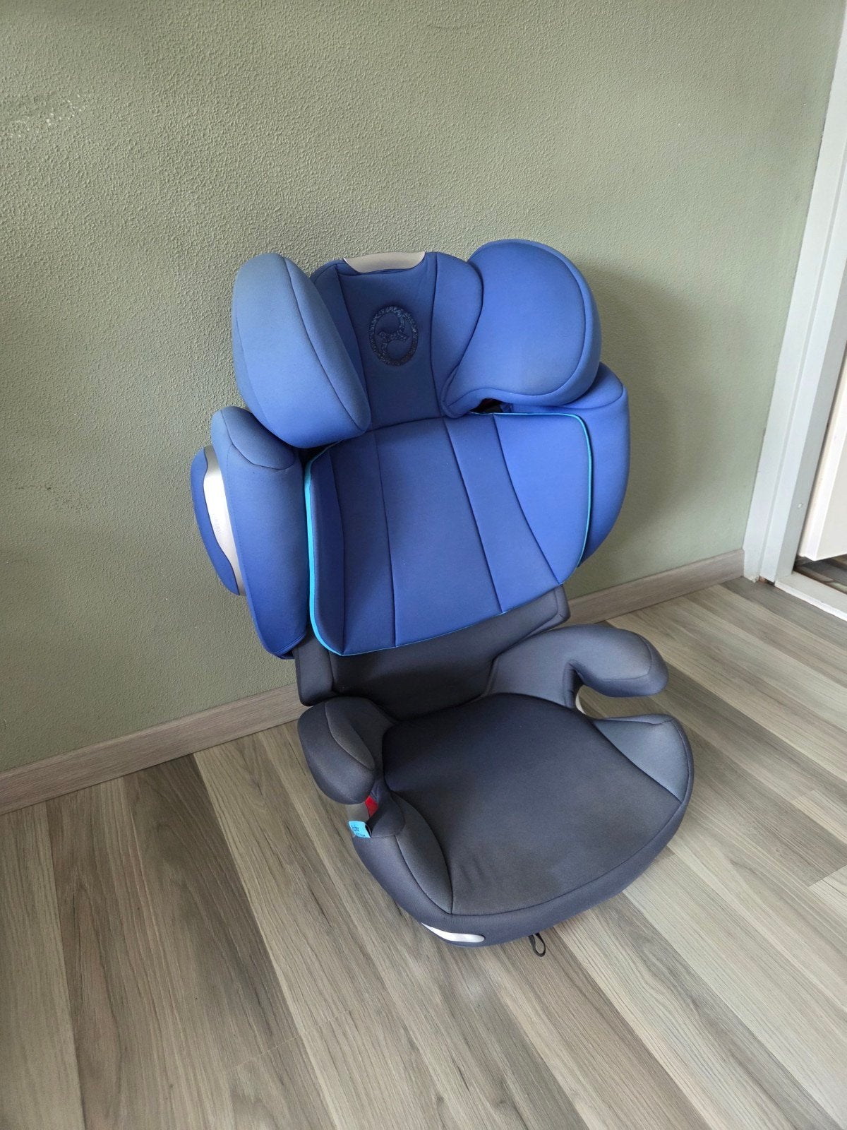 Cybex Solution Q2-Fix autostoel - Blauw (15-36 kg), Gebruikt, 15 t/m 36 kg, Zijbescherming, Isofix