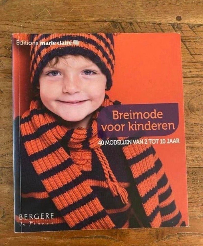 Breimode voor  Kinderen : 40 Modellen (2-10 jaar), Ophalen of Verzenden, Zo goed als nieuw, Breien, Patroon of Boek