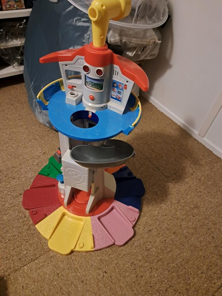 Paw Patrol Levensgrote toren xxl 82 cm, Ophalen, Zo goed als nieuw, Jongen of Meisje