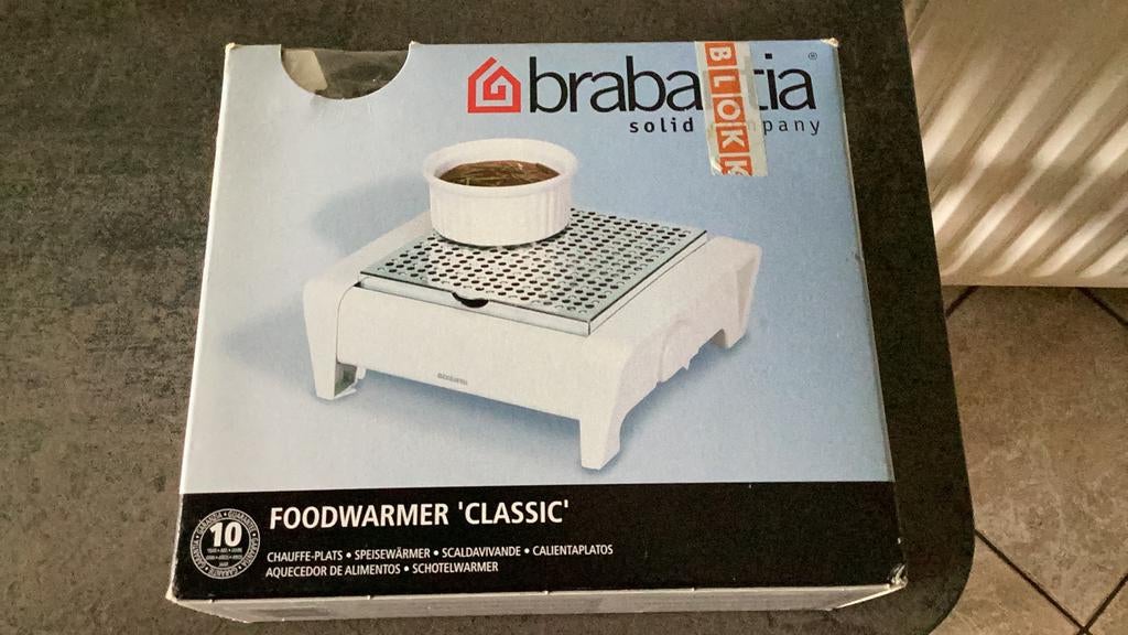 Warmhouder, Ophalen, Nieuw, Brabantia
