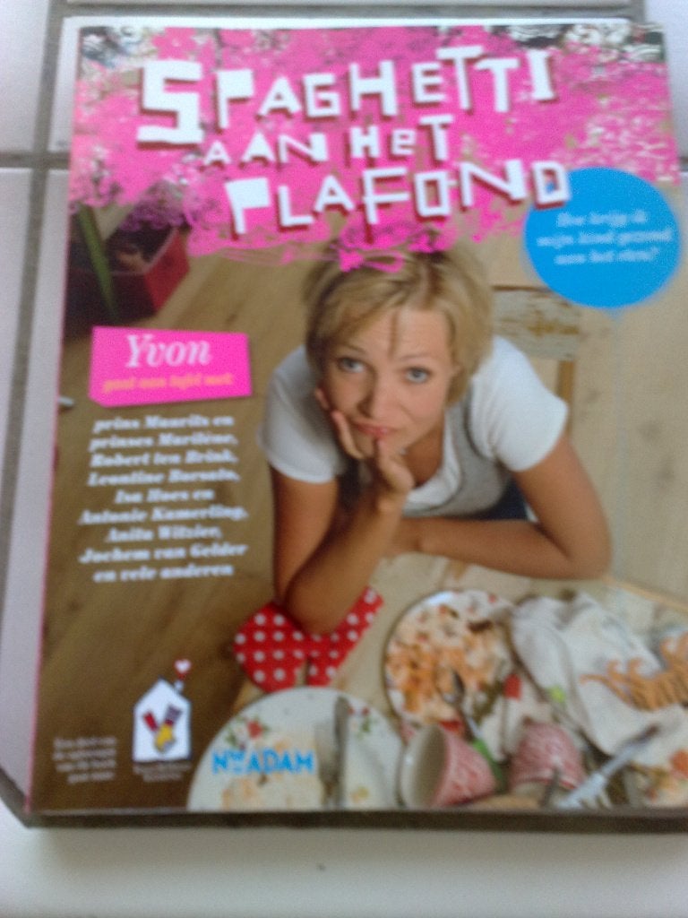 Boek Spaghetti aan het plafond - Yvon Jaspers, Verzenden