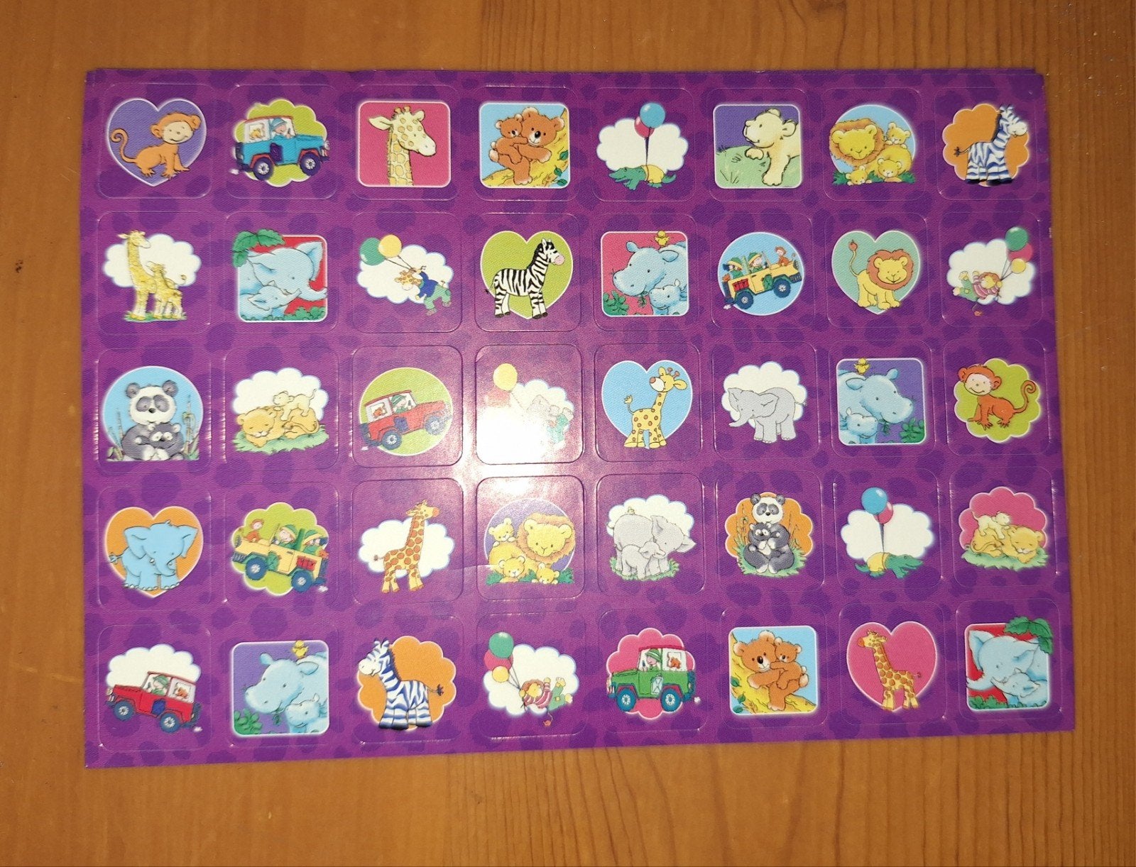 Leuke Dieren Stickers - Nieuw Vel, Verzamelen, Ophalen of Verzenden, Nieuw