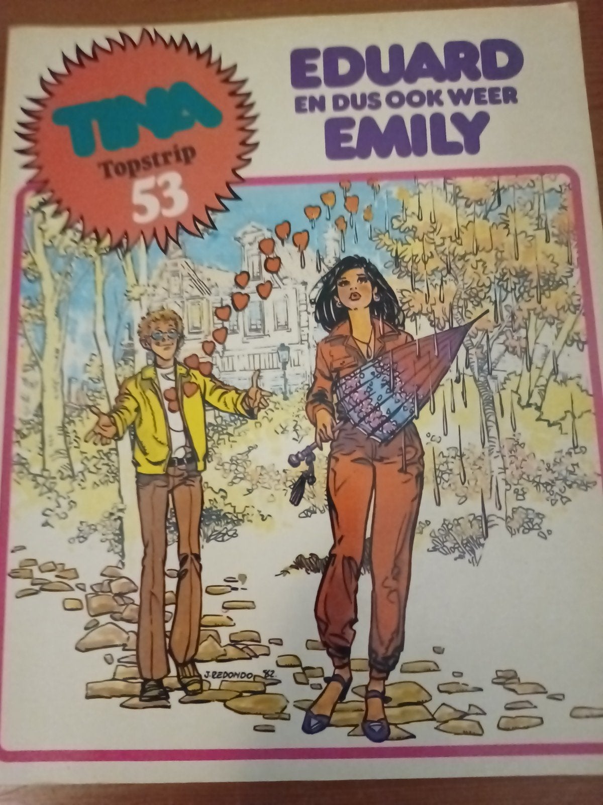 Tina Topstrip 53: Eduard en dus ook weer Emily, Boeken, Ophalen of Verzenden