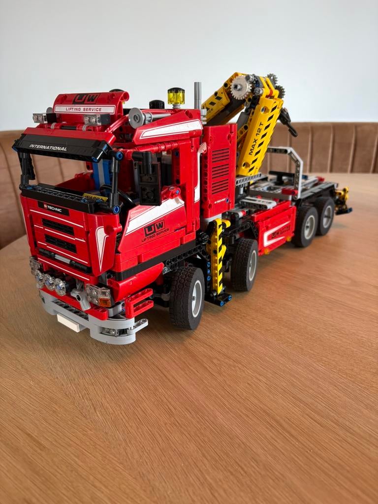 LEGO Technic 8258 Kraan truck, Crane Truck., Kinderen en Baby's, Lego, Ophalen of Verzenden, Zo goed als nieuw, Technic