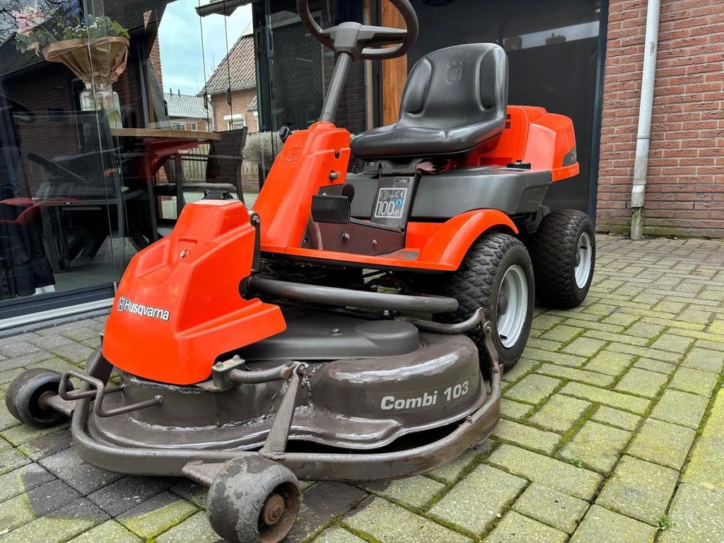 Husqvarna Rider R16C 103 Combi Zitmaaier - Zeer Netjes, Ophalen of Verzenden, 50 cm of meer