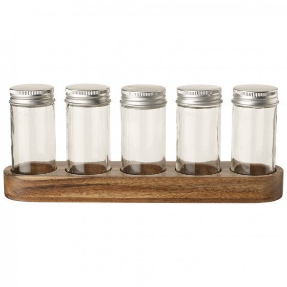Villeroy & boch pasta 2015 oakwood plate w/5 bottles nieuw, Ophalen of Verzenden, Nieuw
