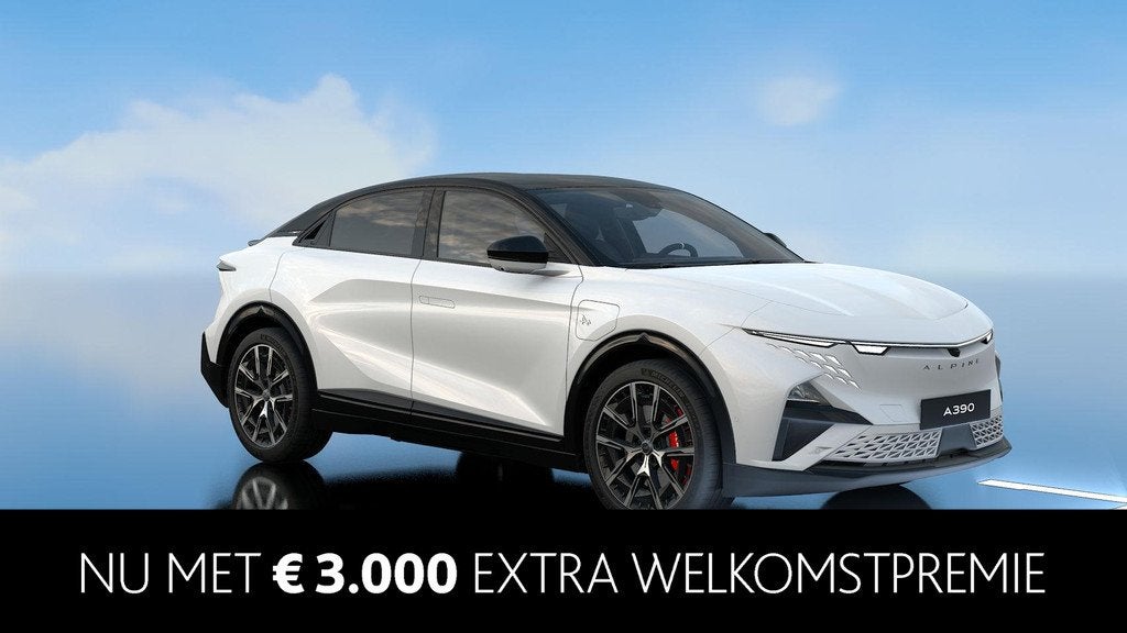 Alpine A390 GT | Blanc Topaze | Pack Driving: Active Driver