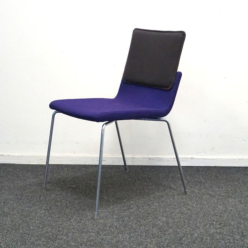 Gispen Triennial Design Stoelen | Zwart / Donkerpaars, Huis en Inrichting, Gebruikt, Overige kleuren, -, Ophalen of Verzenden