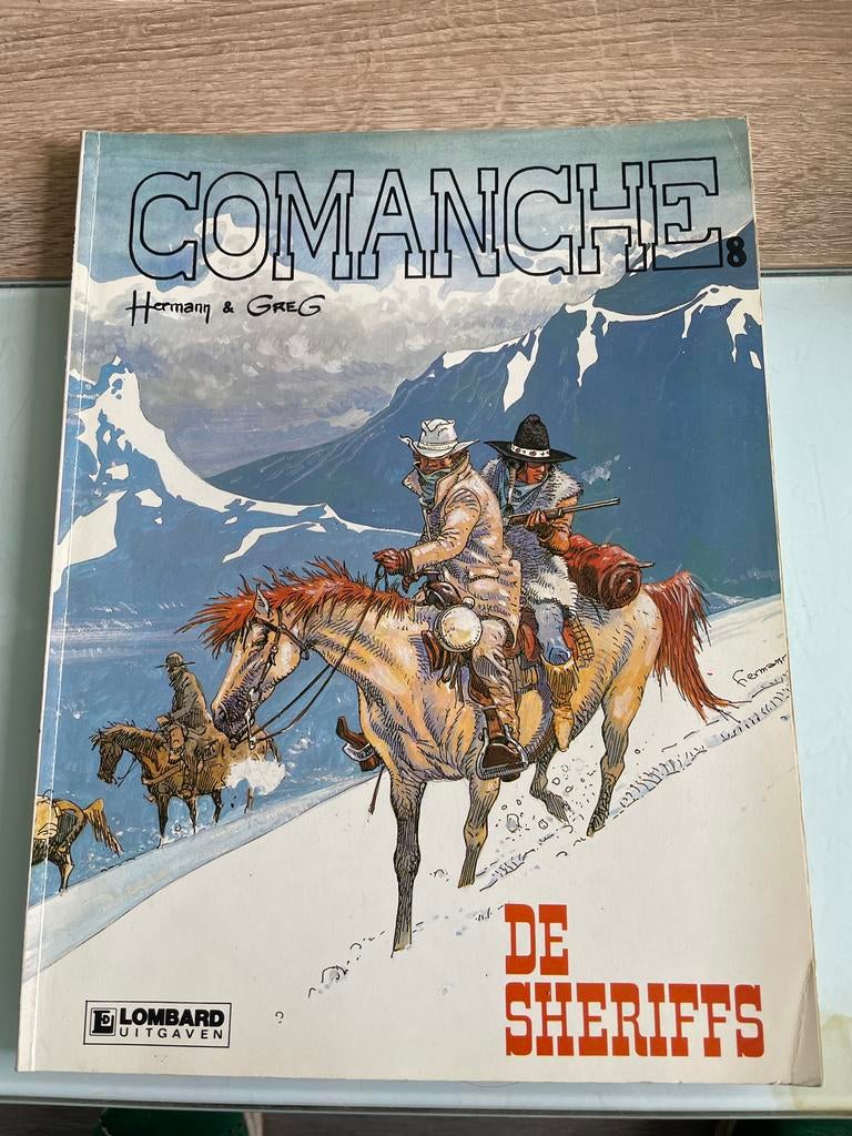 Comanche 8 - De Sheriffs (Hermann & Greg), Boeken, Stripboeken, Gelezen, Eén stripboek, Ophalen