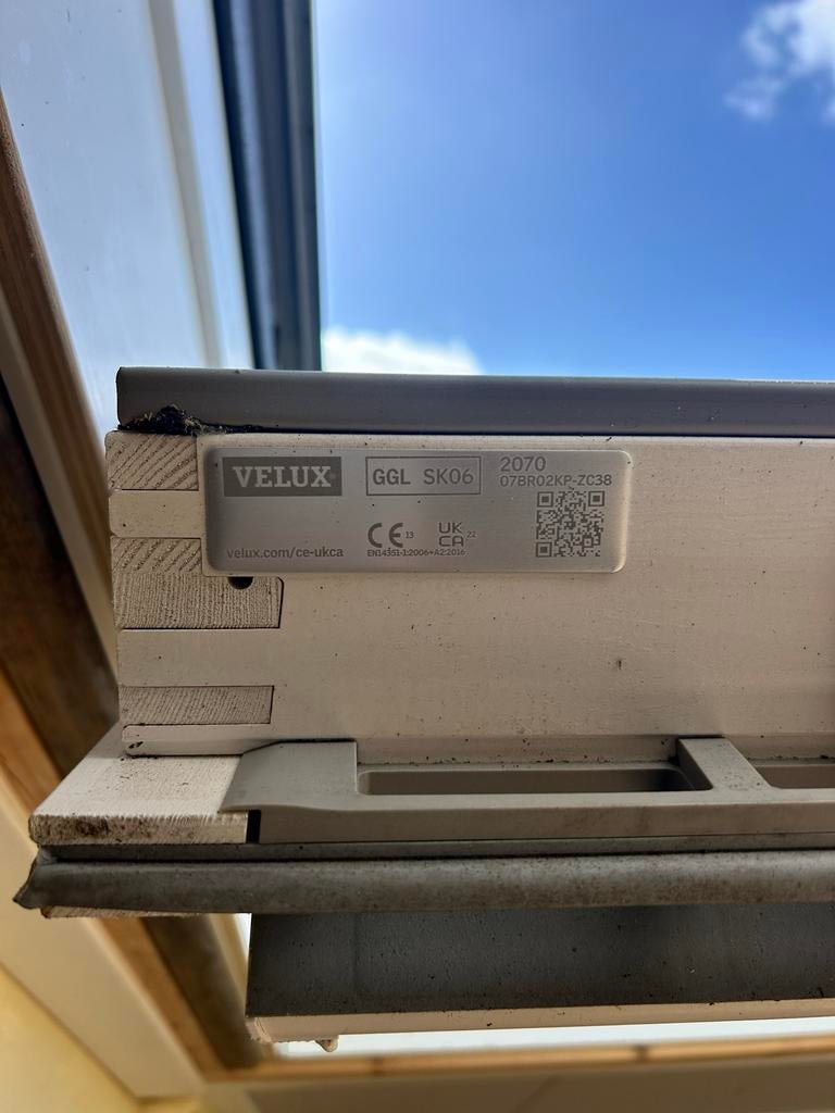Velux GGL SK06 Dakraam - Zo goed als nieuw, Ophalen, Minder dan 80 cm, 80 tot 120 cm, Zo goed als nieuw