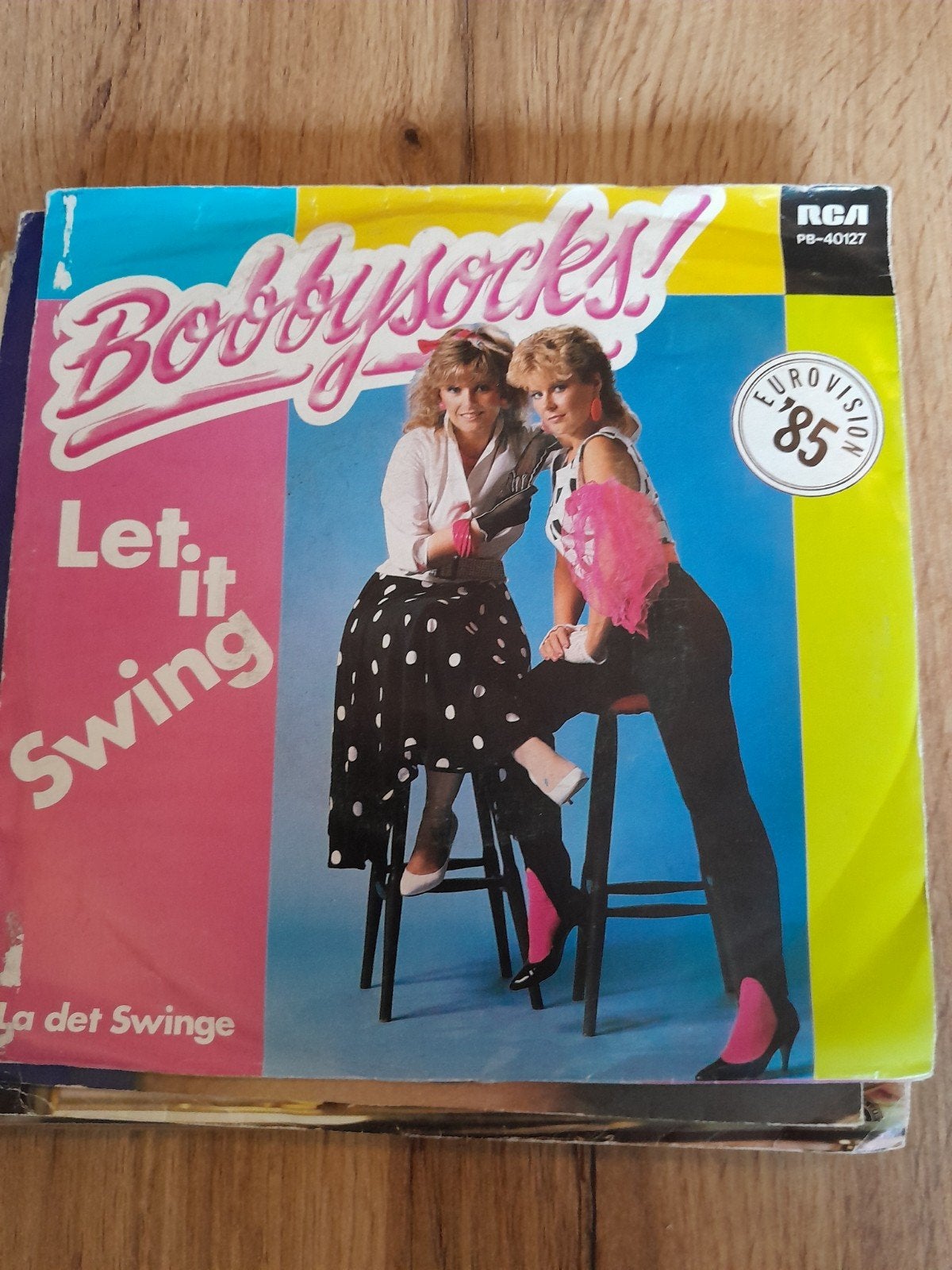 Bobby socks 7 inch let it swing, Cd's en Dvd's, Vinyl Singles, Ophalen of Verzenden, Zo goed als nieuw, Pop