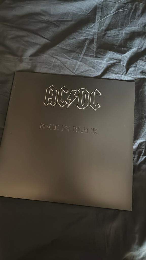 AC/DC - Back in Black LP, Cd's en Dvd's, Vinyl | Rock, 1980 - 1989, Ophalen of Verzenden, Zo goed als nieuw, 12 inch