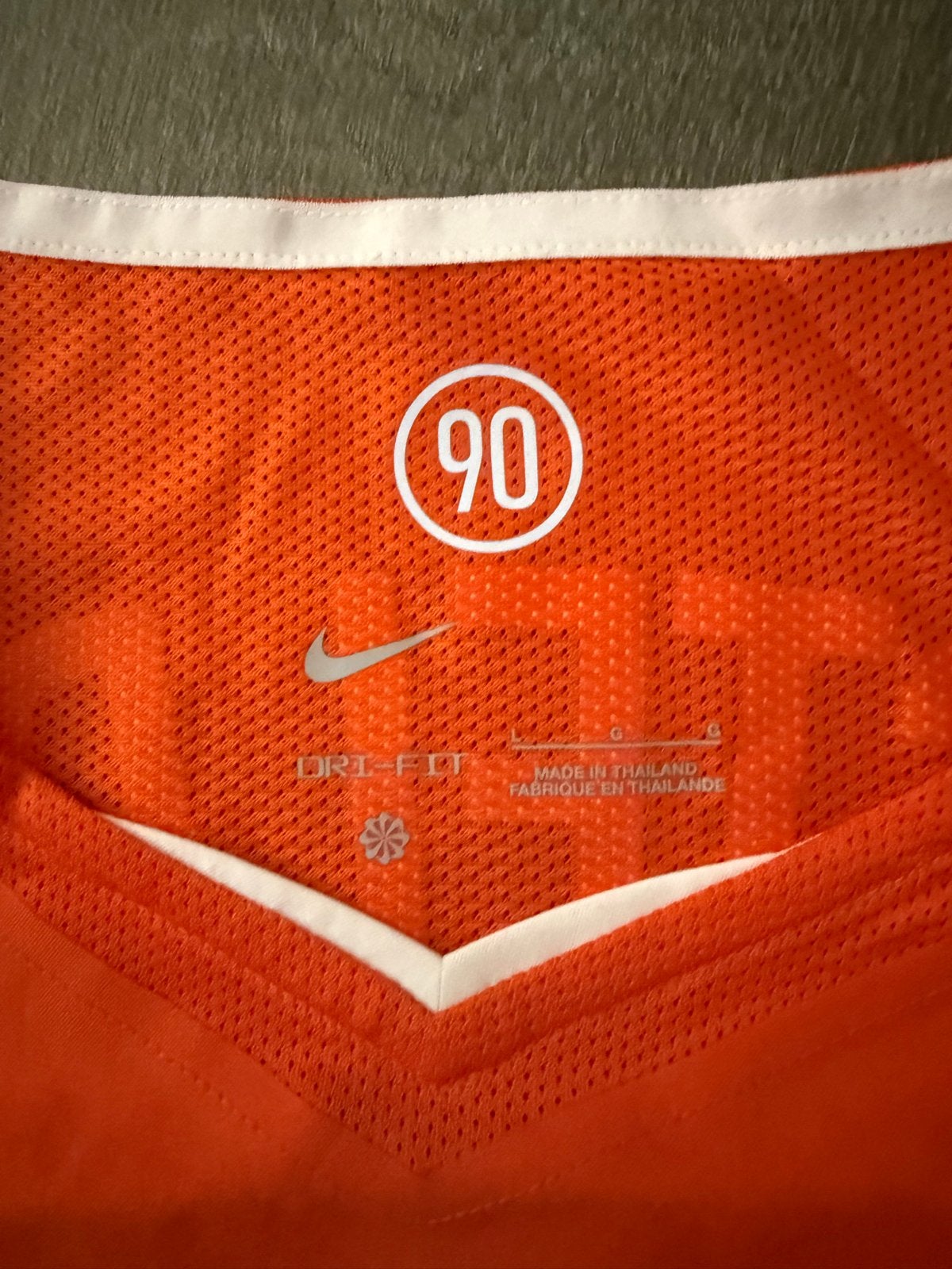 Nike Oranje 2004 Ruud van Nistelrooy Thuisshirt Maat L, Maat 52/54 (L), Nieuw, Oranje, Ophalen of Verzenden