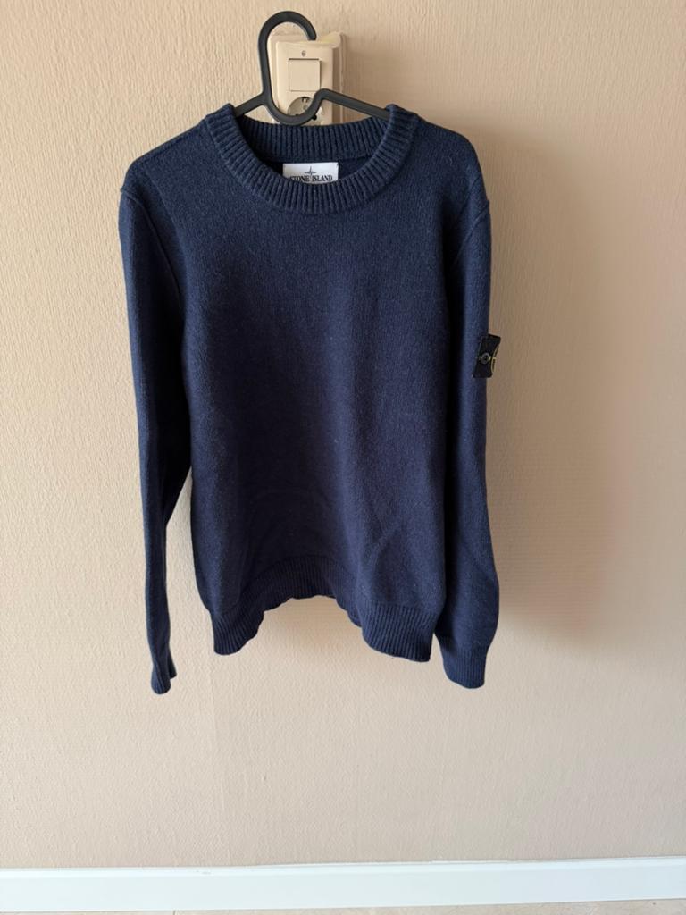 Stone island sweater, Ophalen of Verzenden, Zo goed als nieuw, Maat 46 (S) of kleiner, Blauw