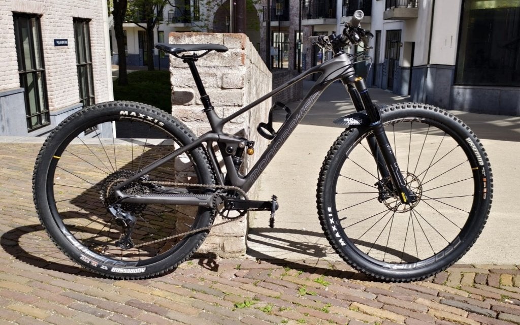 Full suspension carbon mountainbike 29" S-sze, Gebruikt, Fully, Schijfrem, Ophalen