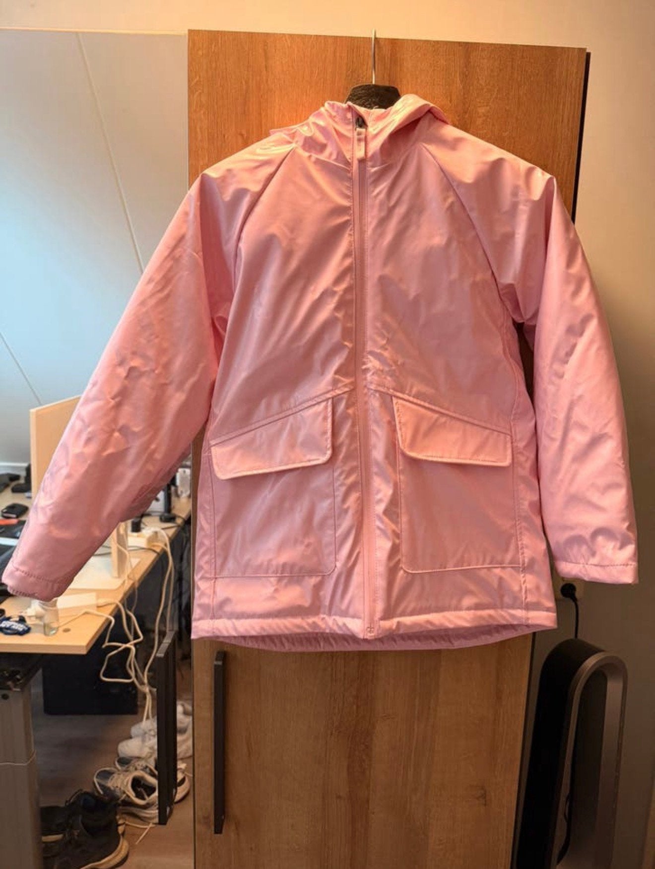 Hema Regenjas 134/140, Kinderen en Baby's, Kinderkleding | Maat 134, Ophalen of Verzenden, Nieuw, Meisje, Jas