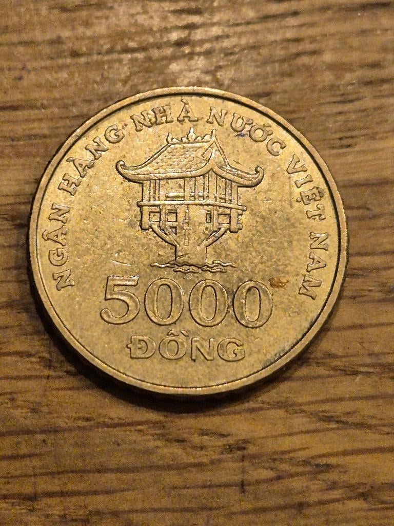 Vietnam - 5000 Dong 2003, Verzenden, Zuidoost-Azië, Losse munt