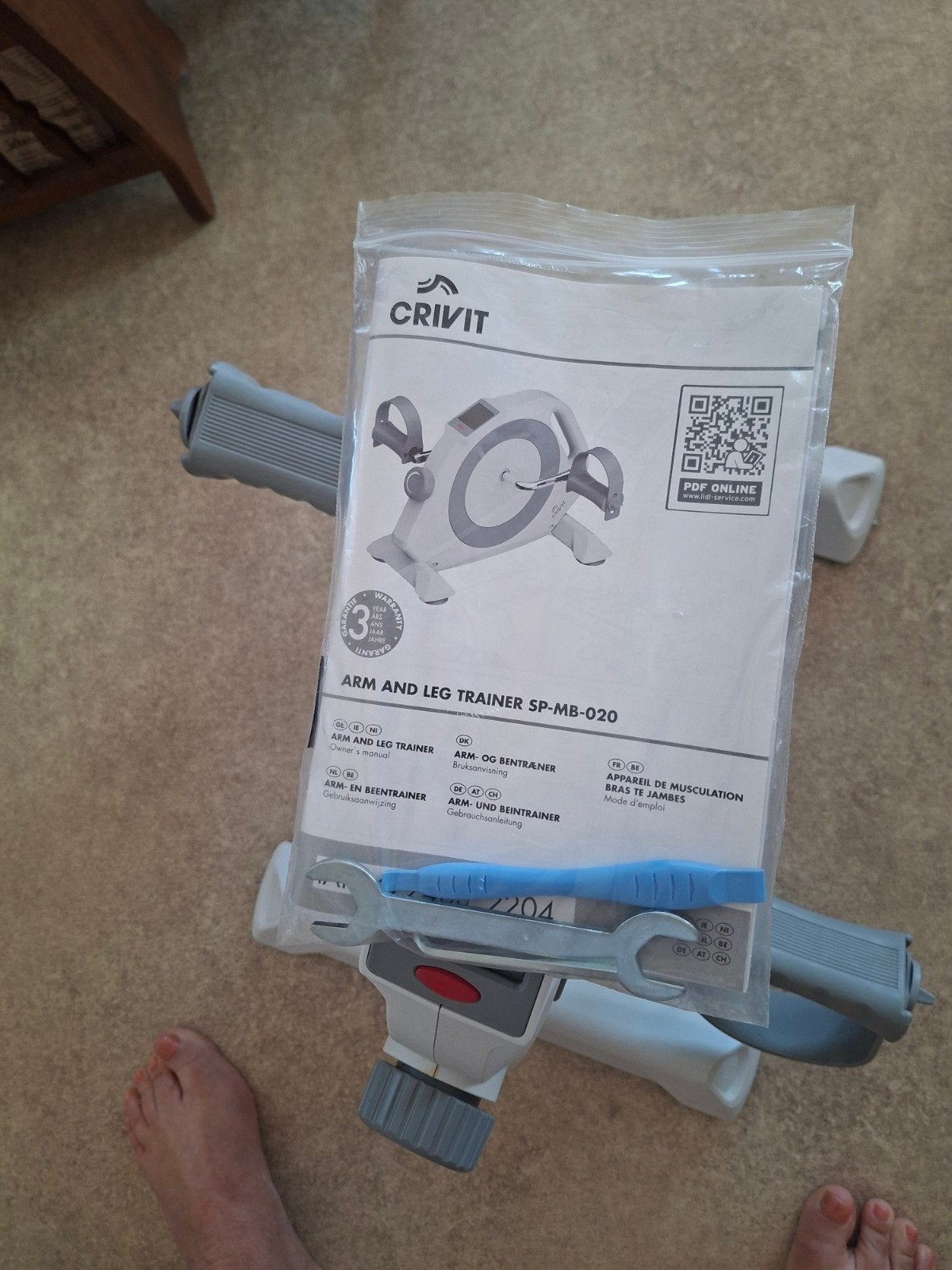 Crivit Arm- en Beentrainer - Zo goed als nieuw, Ophalen of Verzenden