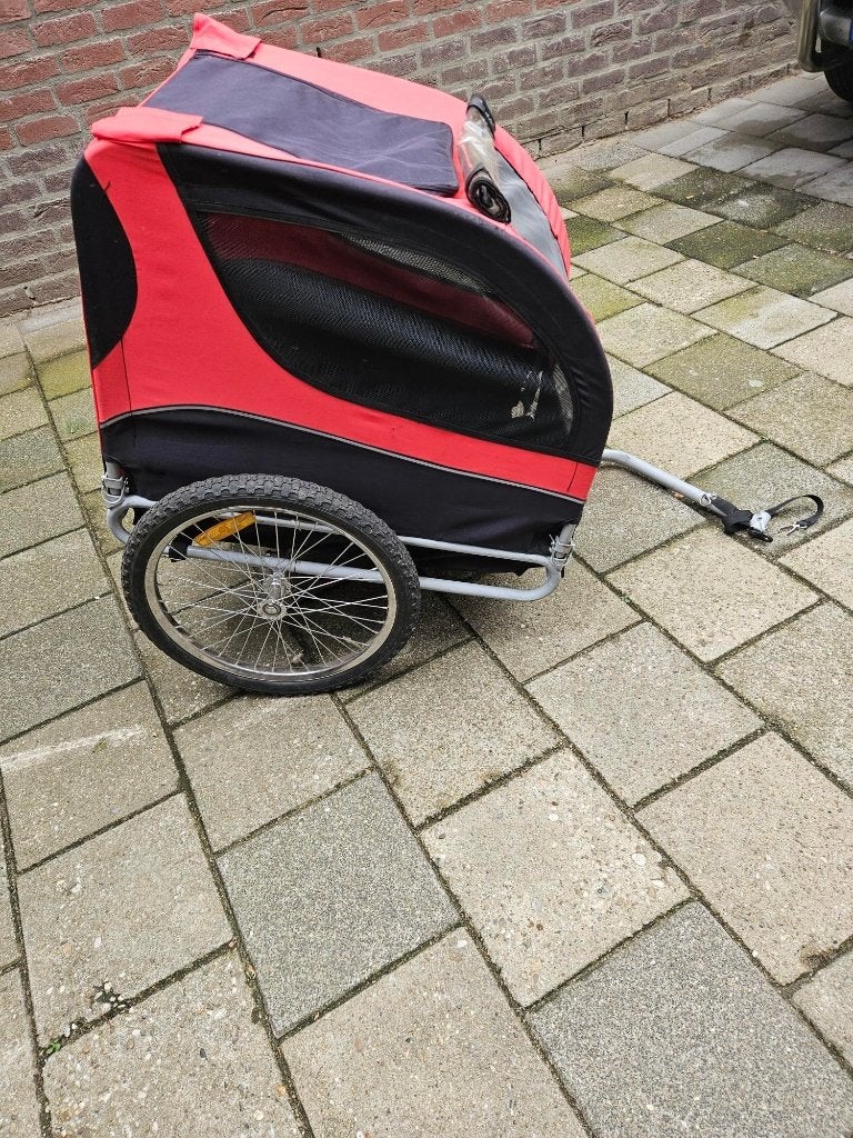 hondenfietskar, Ophalen, Trixie, Gebruikt, Opvouwbaar