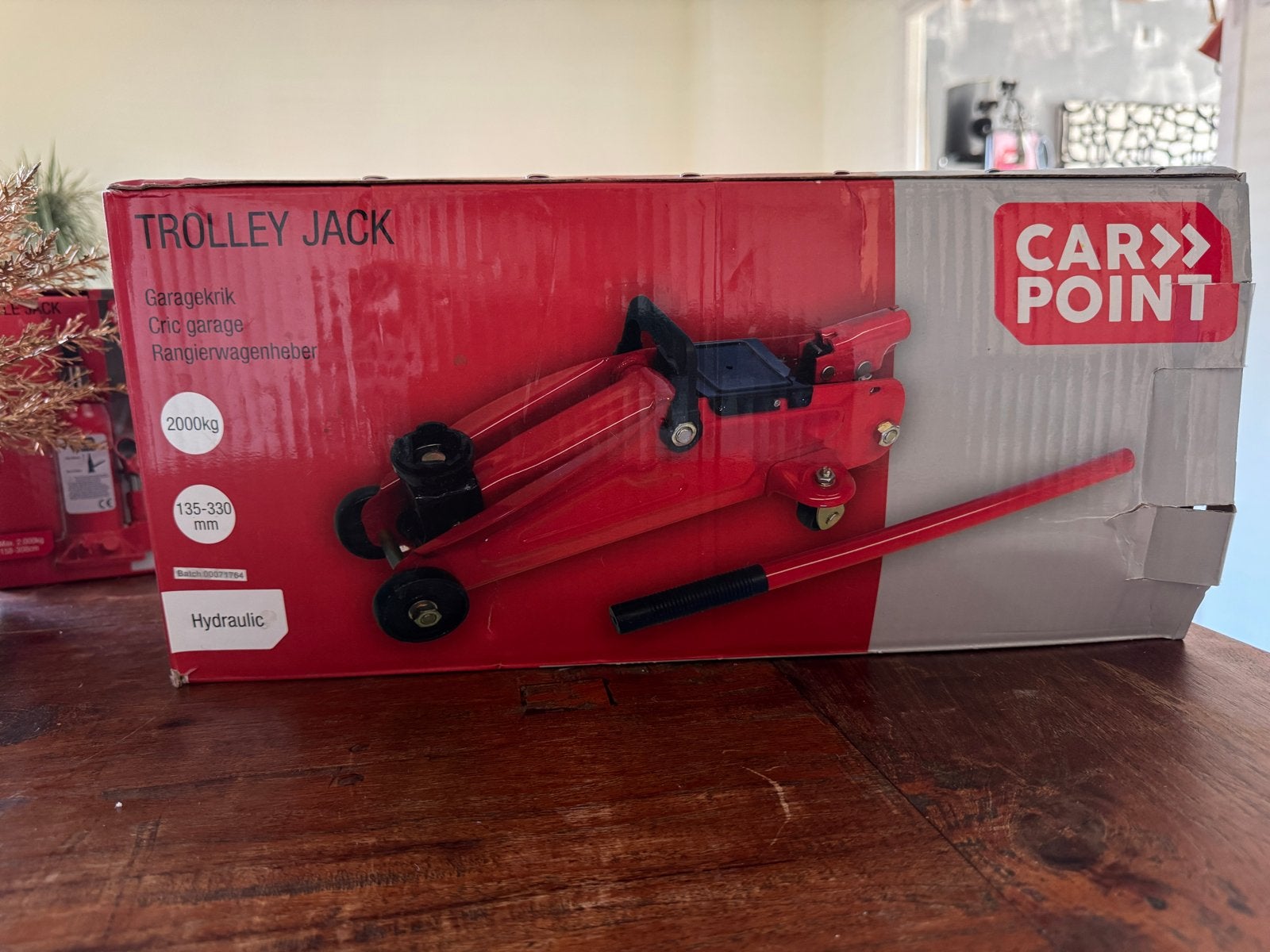 Carpoint hydraulische garagekrik (2 ton) - Zo goed als nieuw, Ophalen, Zo goed als nieuw