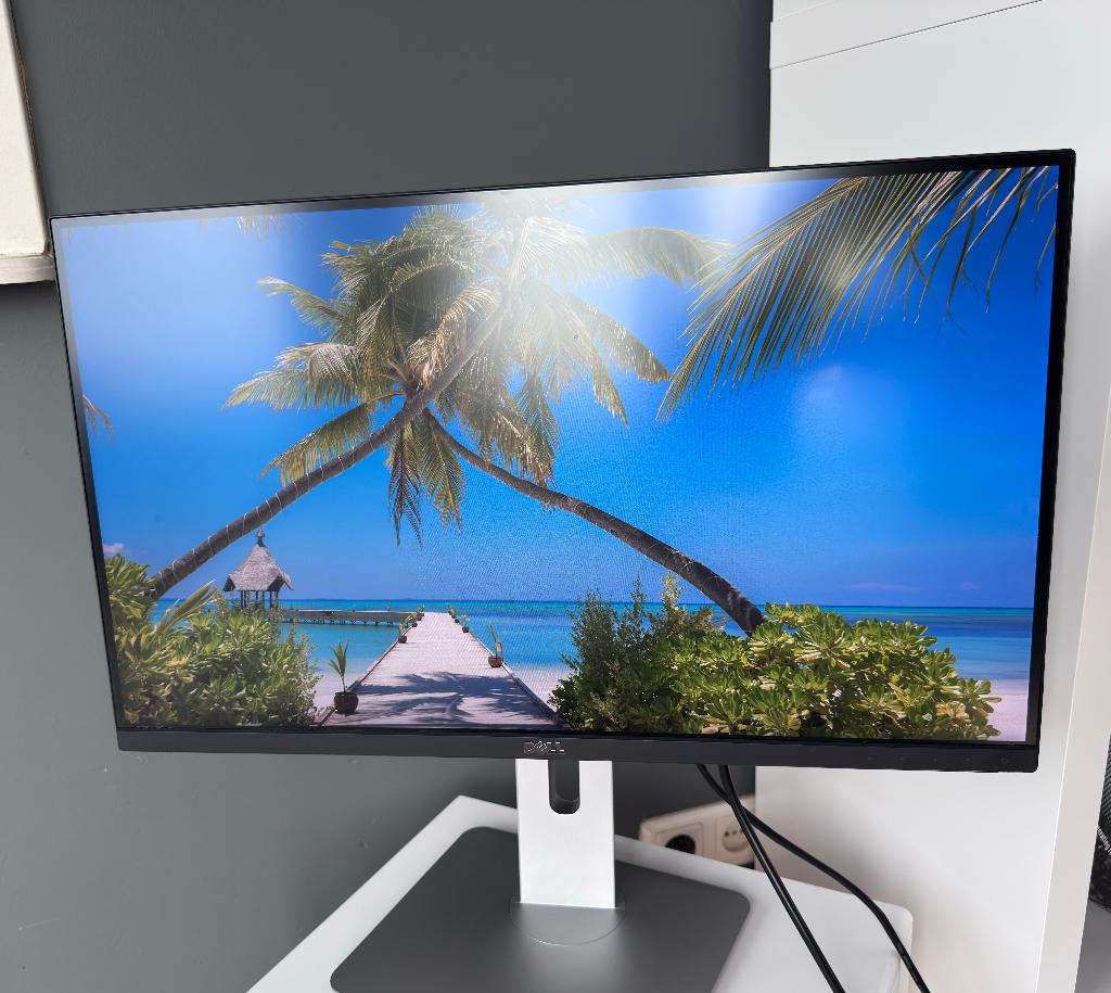 Monitor Dell UltraSharp U2515H | LCD 25" (2560 x 1440), Computers en Software, Monitoren, Ophalen, In hoogte verstelbaar, Zo goed als nieuw
