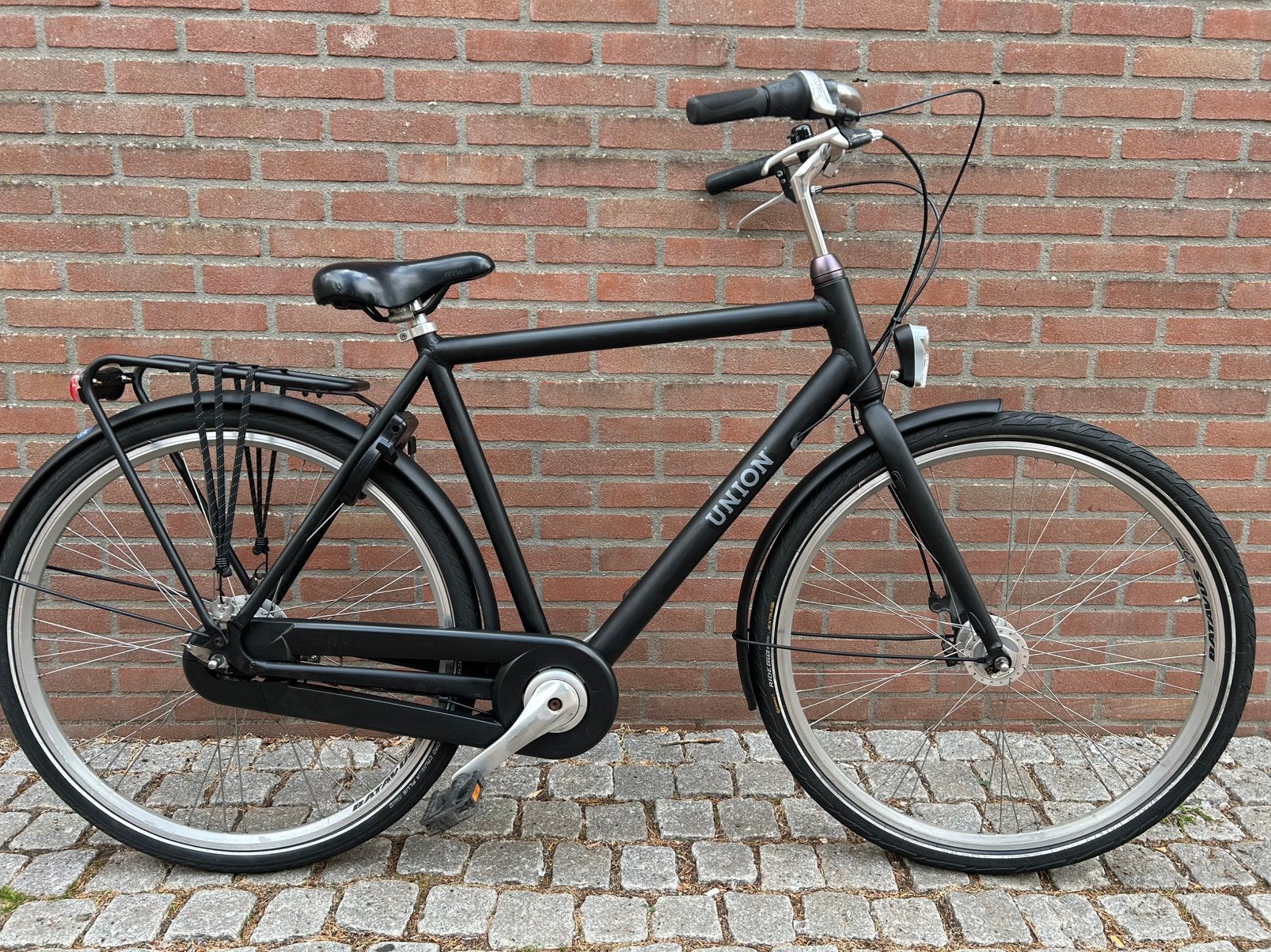 Herenfiets Union Cube 28 inch, Versnellingen, Zo goed als nieuw, 57 tot 61 cm, Ophalen