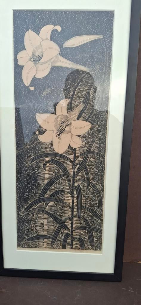 Jan Veringa ijsbloemen, Antiek en Kunst, Ophalen of Verzenden