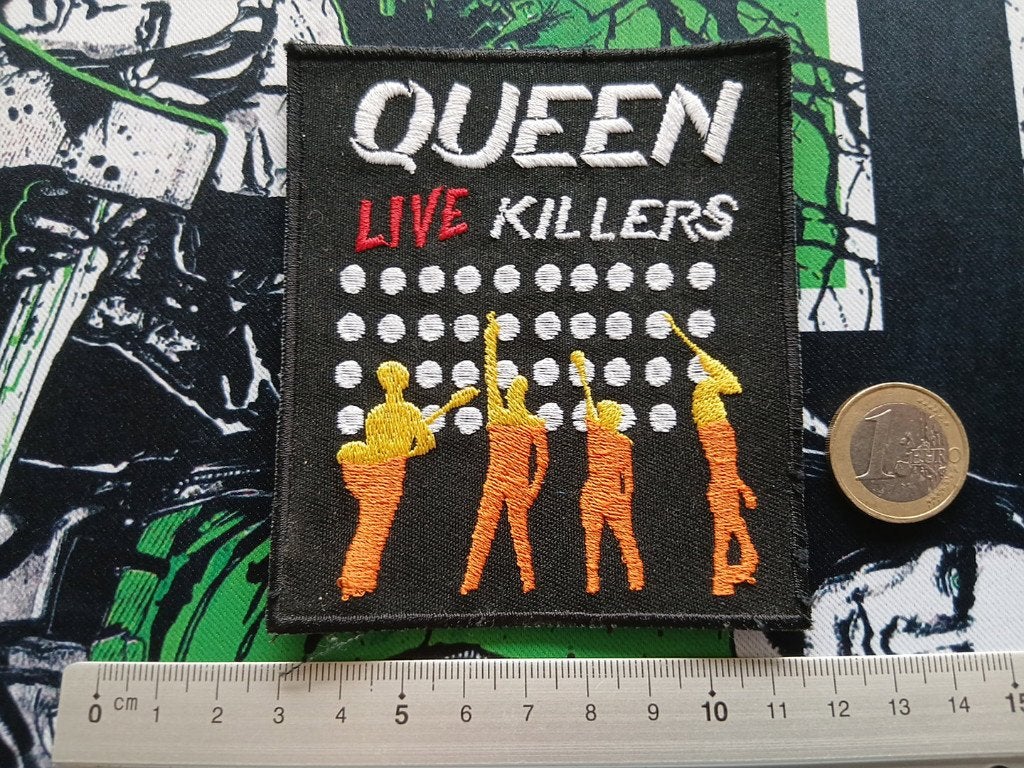Queen mooie embroidered live killers patch q20, Ophalen of Verzenden, Nieuw, Kleding