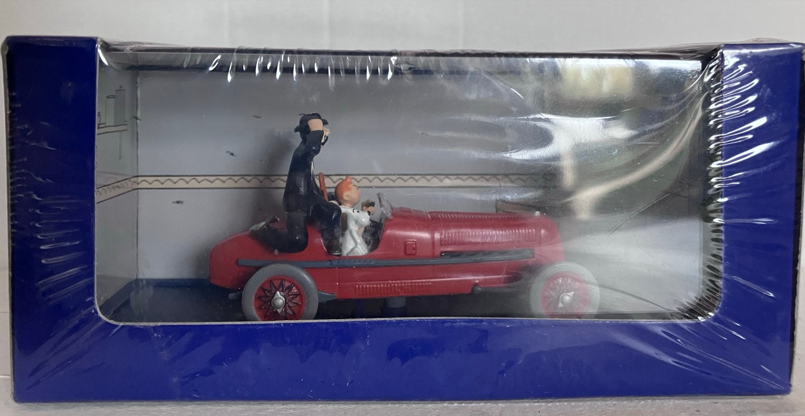 Kuifje Le Bolide Rouge - De Sigaren van de Farao, Overige merken, Auto, 1:32 tot 1:50, Nieuw
