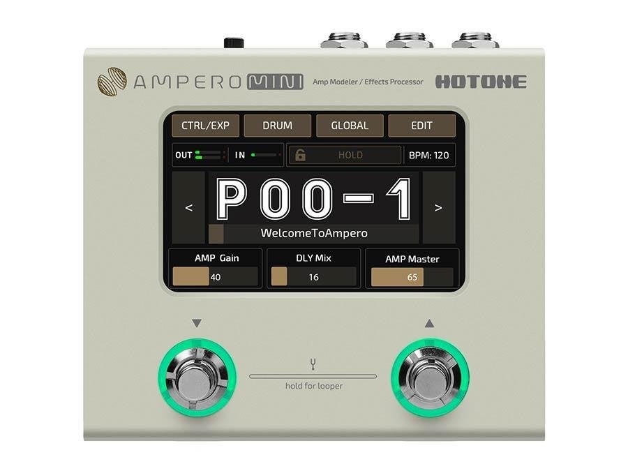 Hotone MP-50 Ampero Mini Amp Effects Processor Vanilla, ., Overige typen, Nieuw, Ophalen of Verzenden