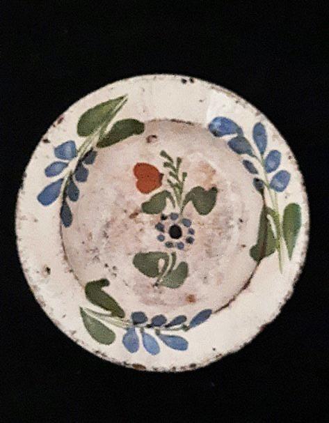 Antiek Transylvanië Volkskunst Wandbord – Handgeschilderd, Ophalen