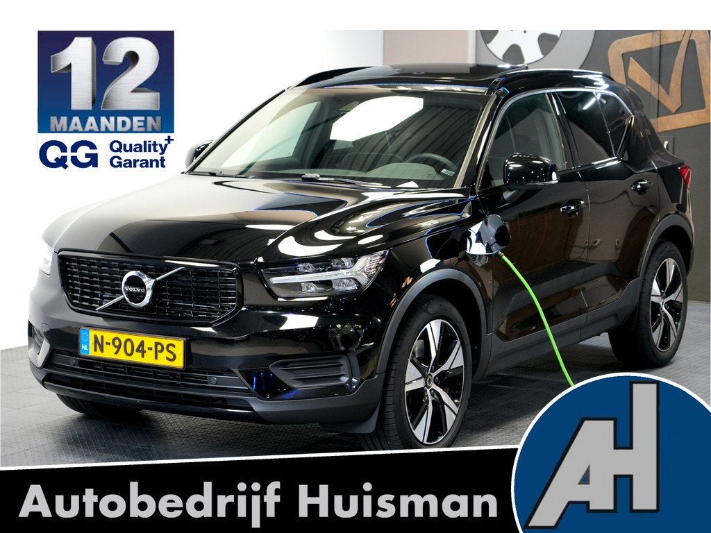 Volvo XC40 1.5 T4 155kW/211pk DCT7 Recharge R-Design PANORAM, Met garantie (alle), Zwart, Hybride Elektrisch/Benzine, 3 cilinders