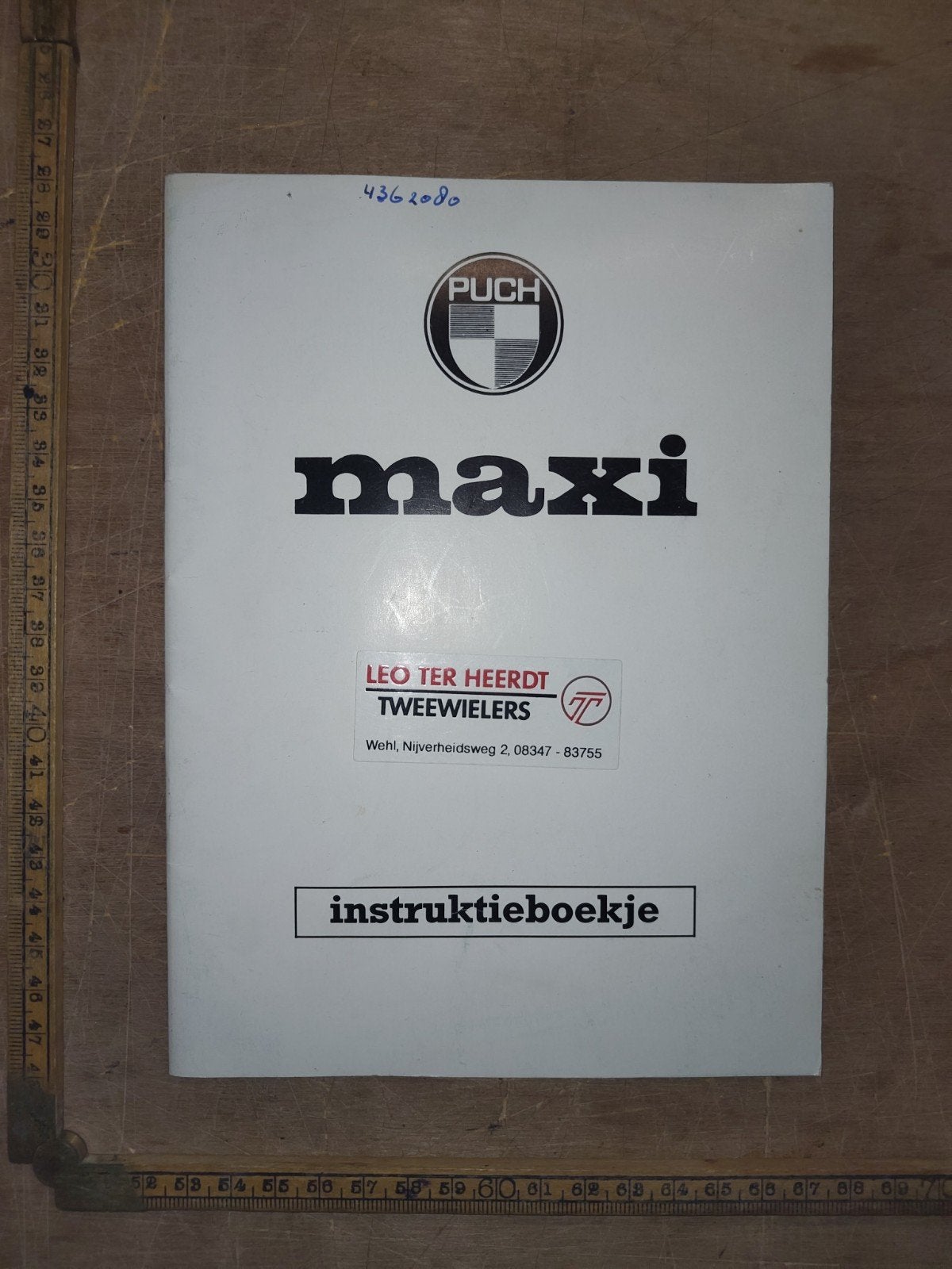 Handleiding Puch Maxi, Fietsen en Brommers, Handleidingen en Instructieboekjes, Gebruikt, Ophalen of Verzenden