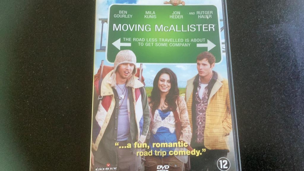 Moving McAllister DVD - Romantische komedie, Vanaf 12 jaar, Ophalen of Verzenden, Gebruikt, Romantische komedie