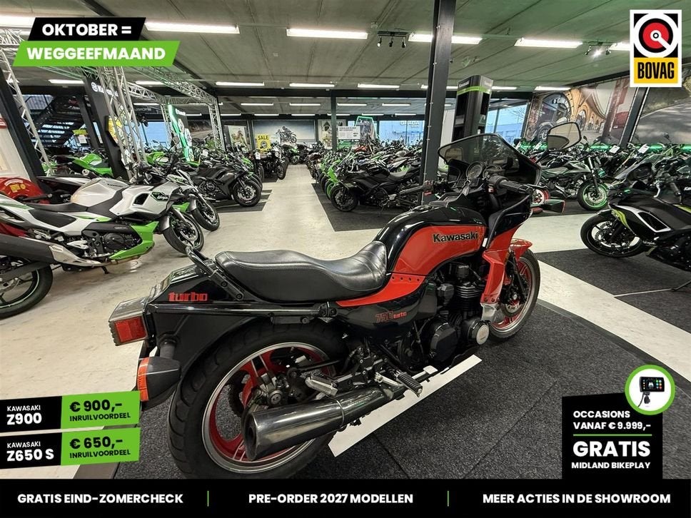 KAWASAKI GPZ 750 TURBO (bj 1985) 64,282 mls, Motoren, 4 cilinders, Motorrijbewijs A, Bedrijf, Onbekend