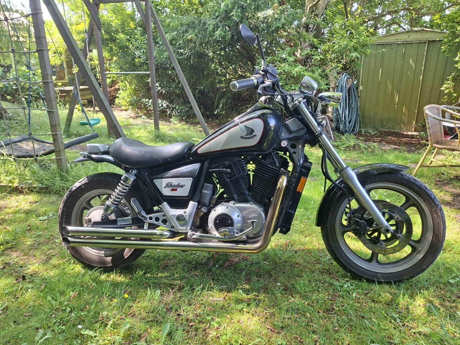 Honda Shadow 1100VT Chopper - Goed onderhouden, 2 cilinders, Gebruikt, Particulier, Meer dan 35 kW