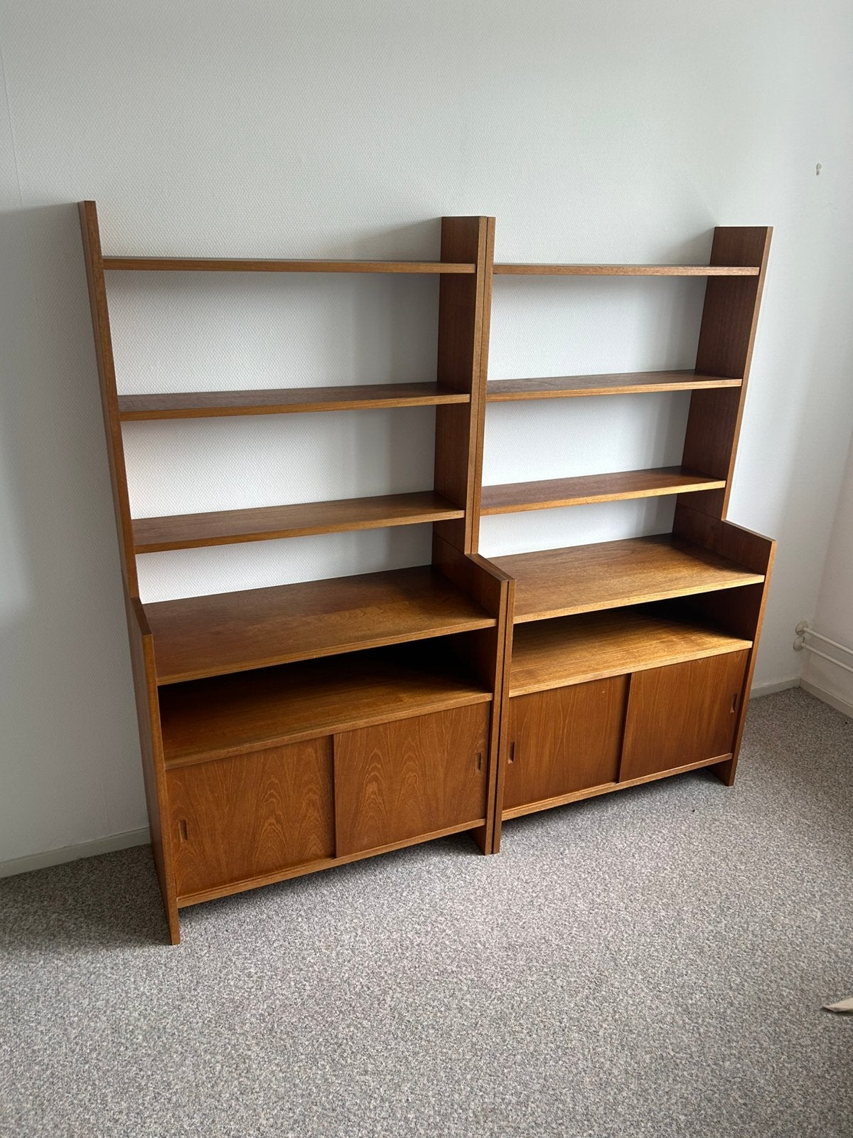 Vintage Poul Cadovius Wandkasten KLM jaren 50, Ophalen, Onbekend, Zo goed als nieuw, Onbekend