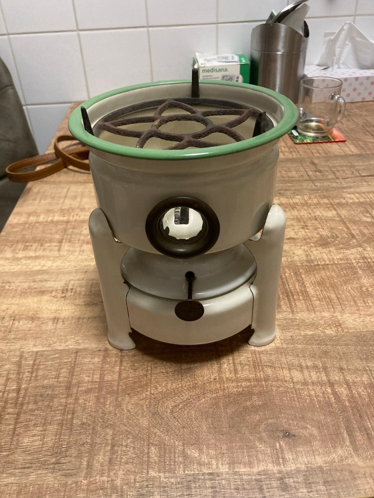 Vintage Petroleumstel Mini - Compact en Functioneel, Ophalen of Verzenden